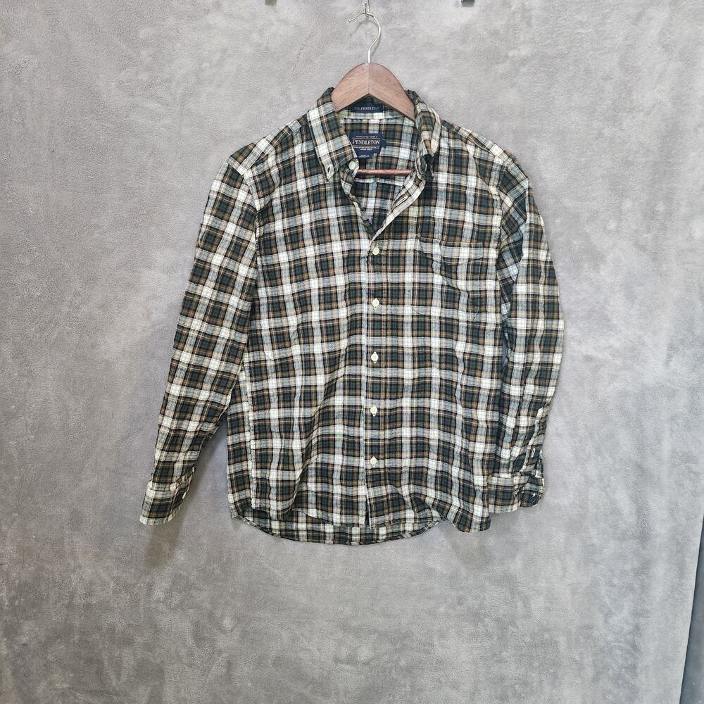 Pendleton "Sir Pendleton" Men's Small Brown Beige… - image 1